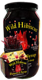 Wild Hibiscus Flowers in Syrup Small and Large Jar