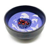 Blue Matcha in yoghurt
