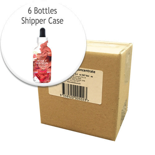 Rose + Hibiscus Flower Extract - 6 Unit Case